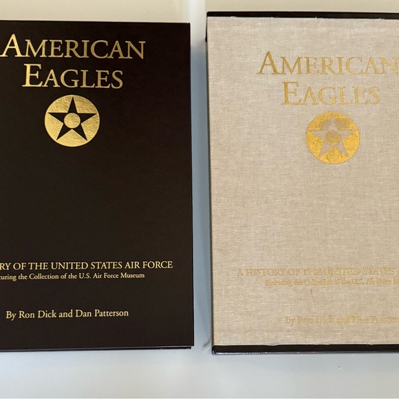 American Eagles History Leather Book
